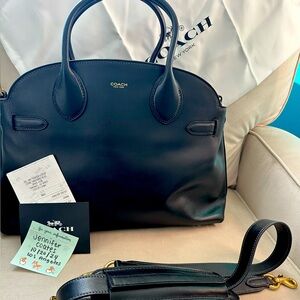 Coach Soft Empire 40 Carryall, Black